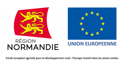 Région Normandie et fonds européen agricole pour le développement rural (FEADER)